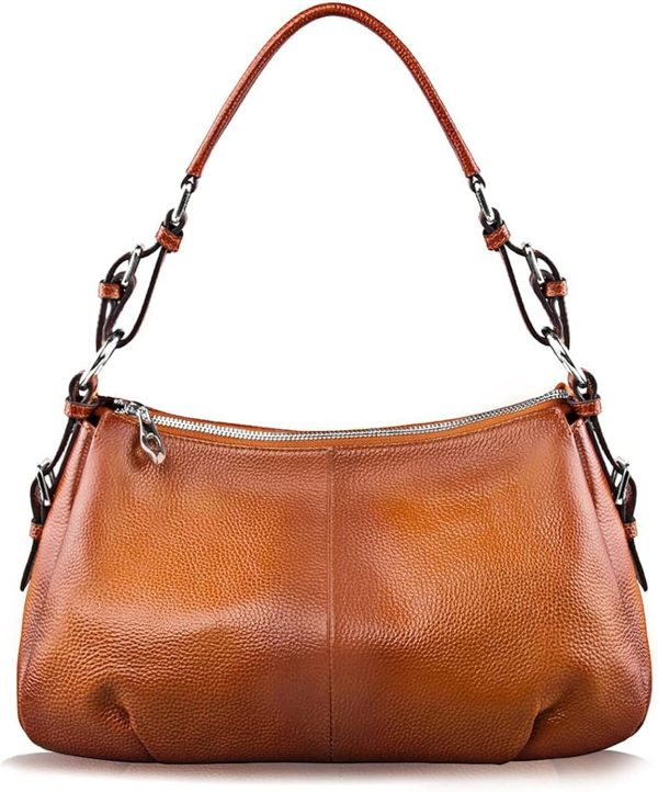 Genuine Leather Women’s Top Handle Shoulder Purse