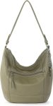 Large Leather Women’s Everyday Handbag with Zipper Pocket