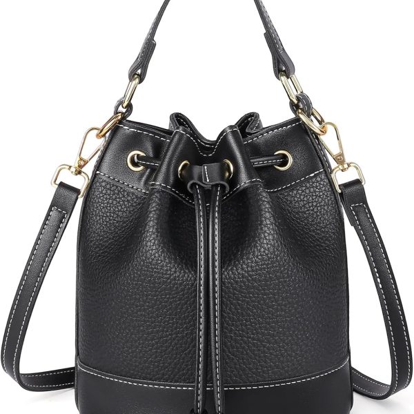 Small Leather Crossbody Bag for Women Trendy Cell Phone Wallet Purse with Adjustable Shoulder Strap