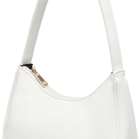 Mini Women’s Shoulder Handbag with Zipper Closure Clutch Purse
