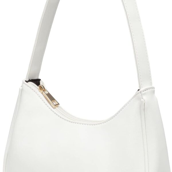 Mini Women’s Shoulder Handbag with Zipper Closure Clutch Purse