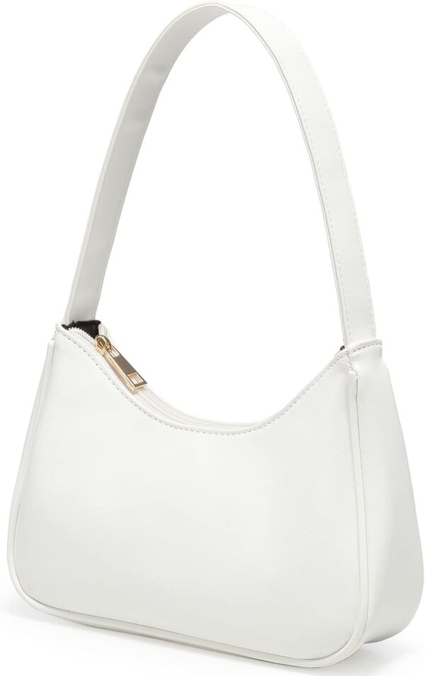 Mini Women’s Shoulder Handbag with Zipper Closure Clutch Purse