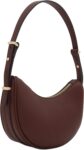Small Smooth PU Leather Underarm Handbag for Women