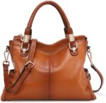 Soft Genuine Leather Women’s Satchel Tote Shoulder Purse