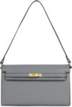 Women’s Vegan Leather Underarm Shoulder Bag with Adjustable Straps