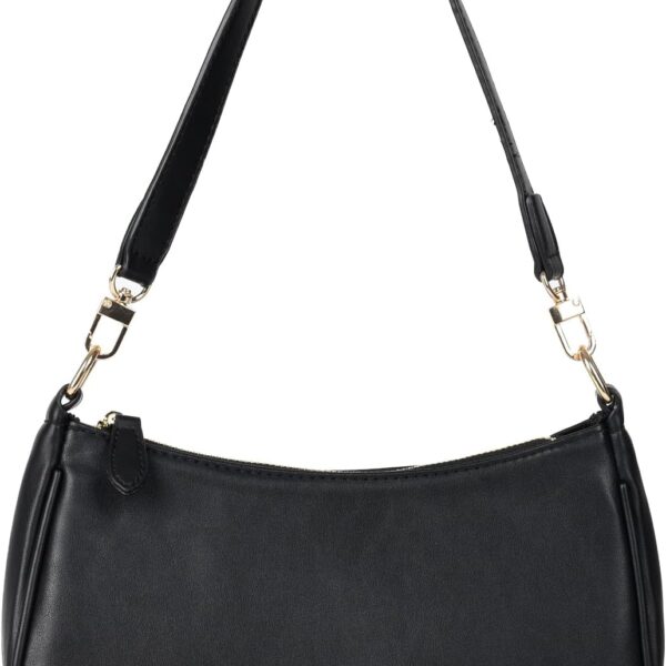 Classic Women’s Clutch Tote Shoulder Purse with Detachable Straps
