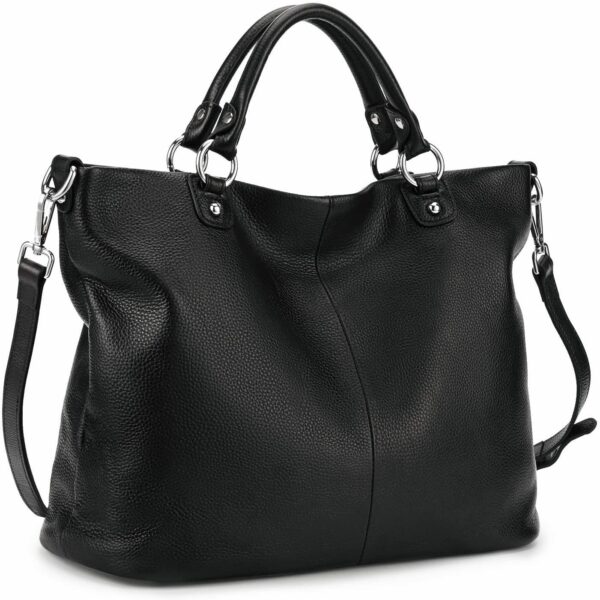 Soft Leather Tote Purse for Women Top Handle Satchel Bag