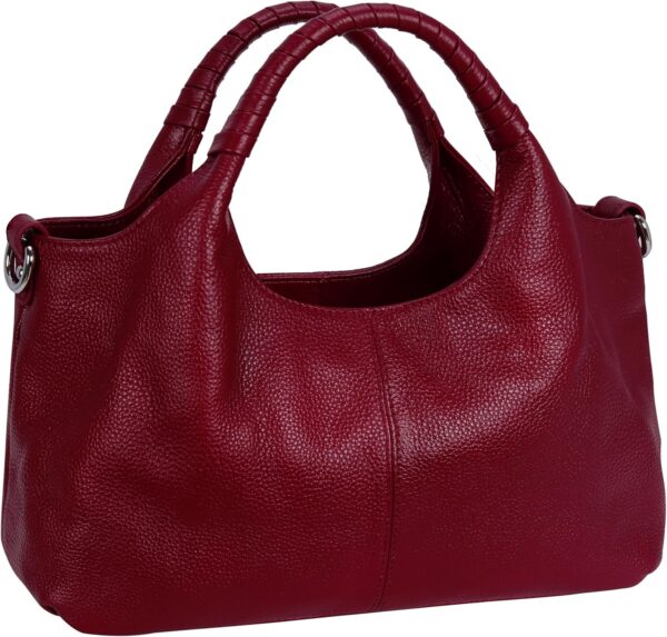 Genuine Leather Women’s Satchel Tote Crossbody Shoulder Bag